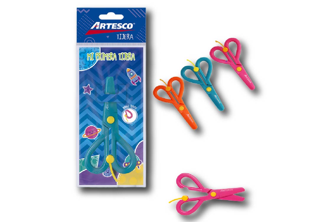 TIJERA MI PRIMER TIJERA INFANTIL 5¨ ANTI CORTE